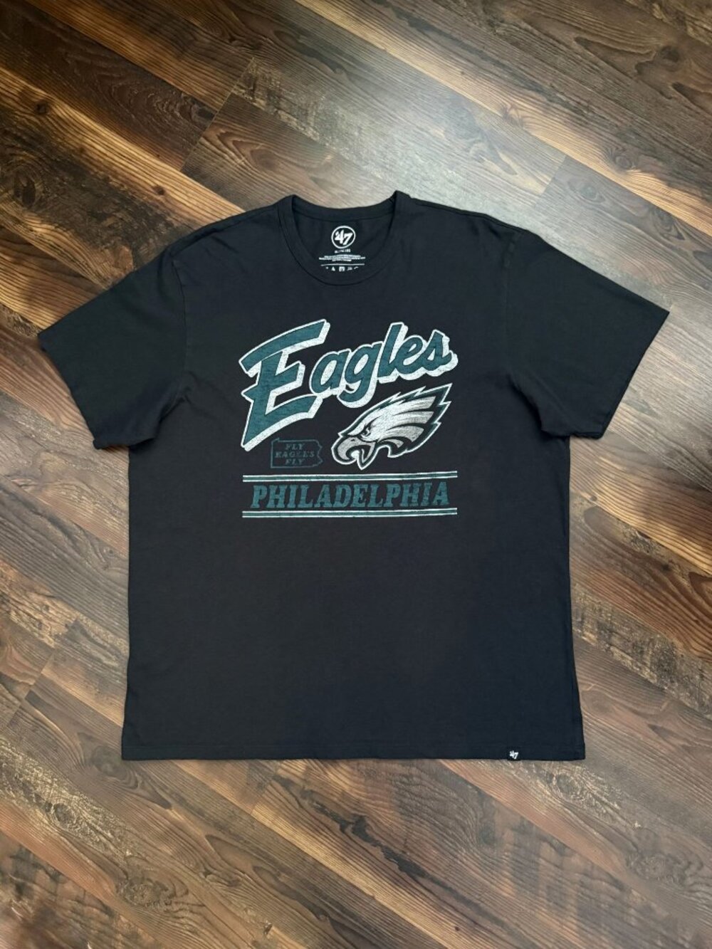 '47 Brand Philadelphia Eagles "Fly By" Franklin T-Shirt